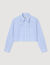 Overhemdblouse met strik kraag