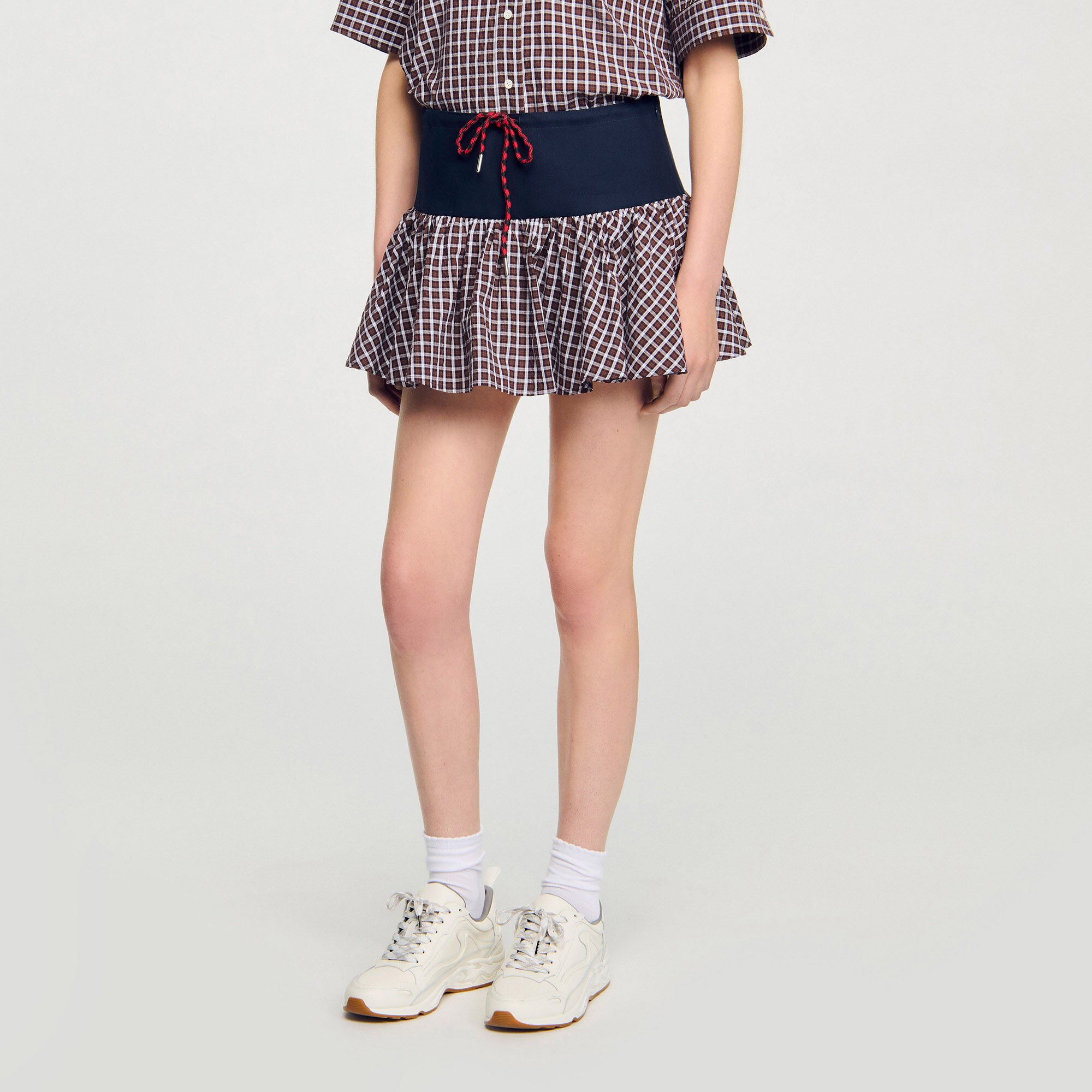 Skort geruit
