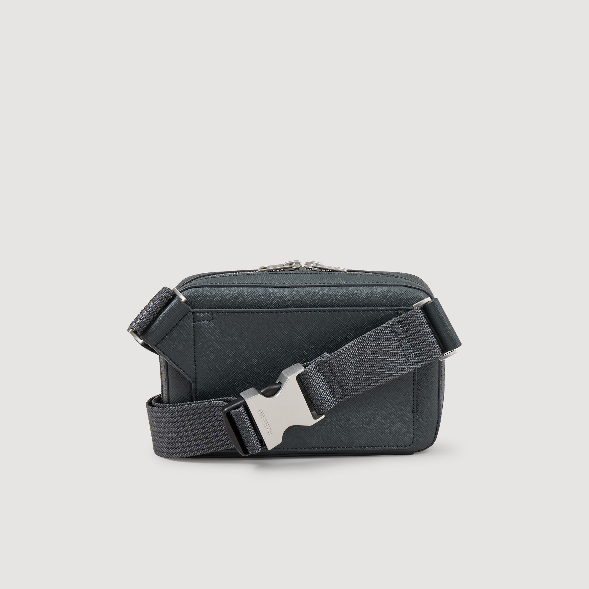 Kleine tas van gereconstrueerd leer