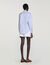 Overhemdblouse stropdas strepen
