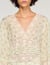 Korte top met bloemenprint