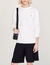 Sweater met square cross