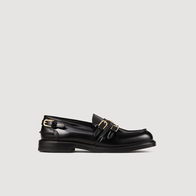 Loafers met gespen