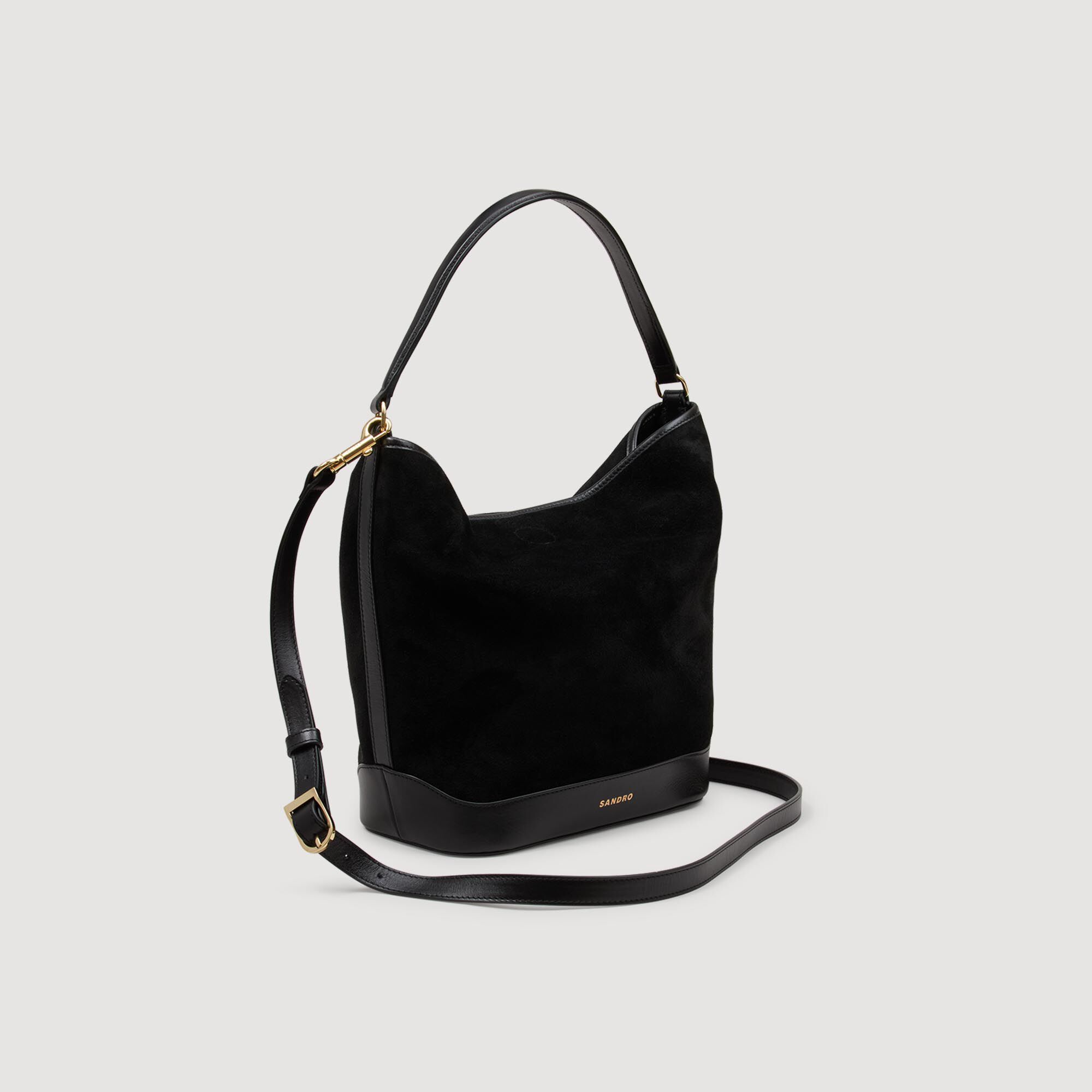 Shopper tas soepel suède