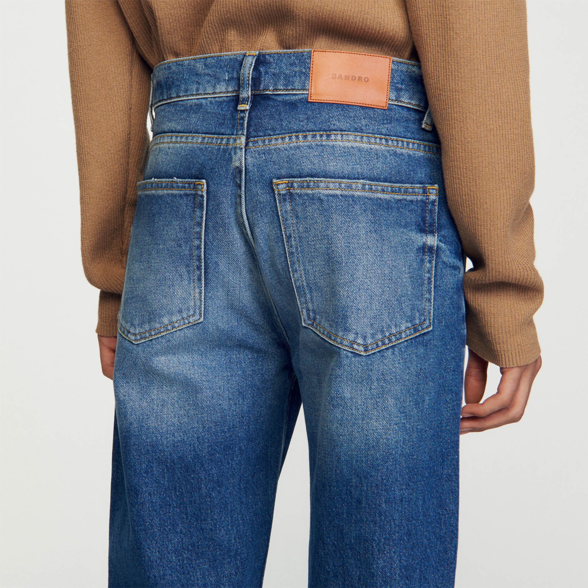 Gebleekte jeans