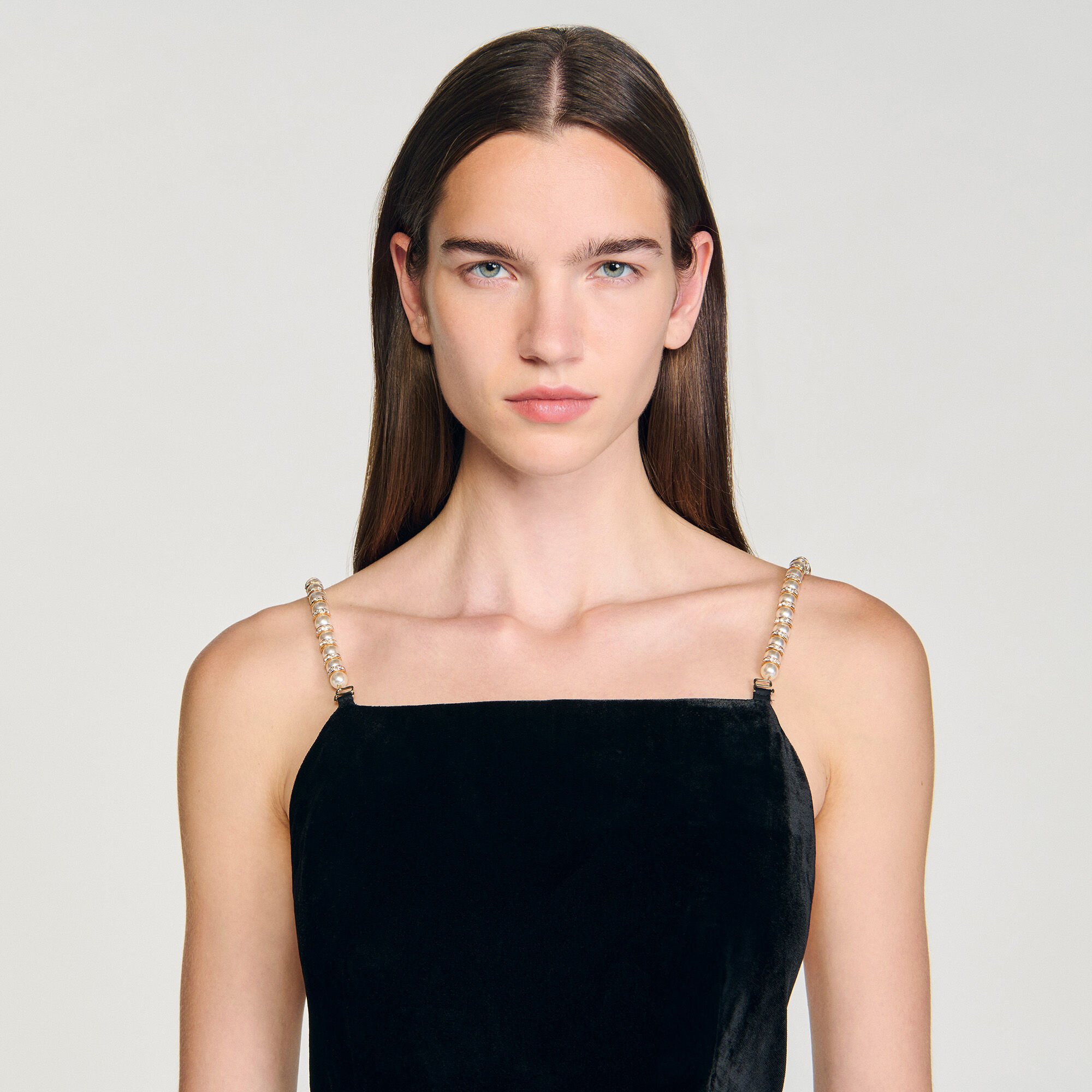 Fluwelen jumpsuit
