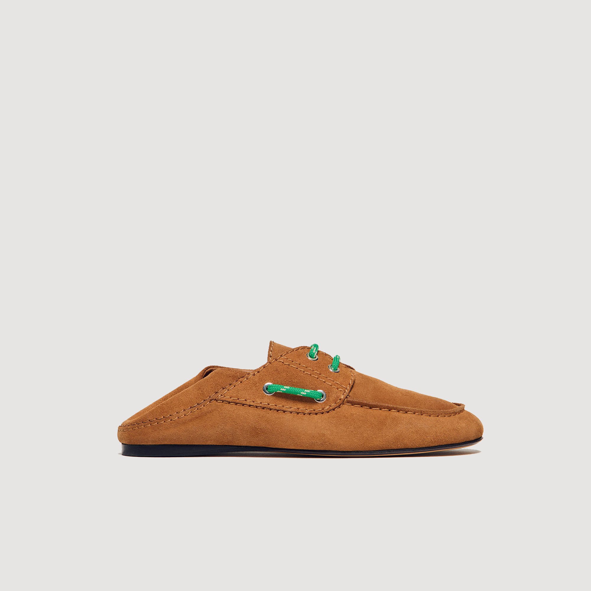 Mocassins boot van suède