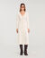 Lange jurk fantasietricot
