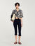 Overhemdblouse bloemenprint