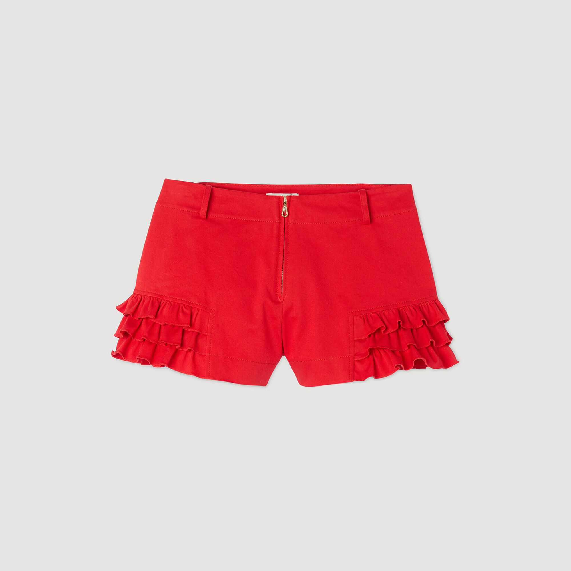 Short met volants