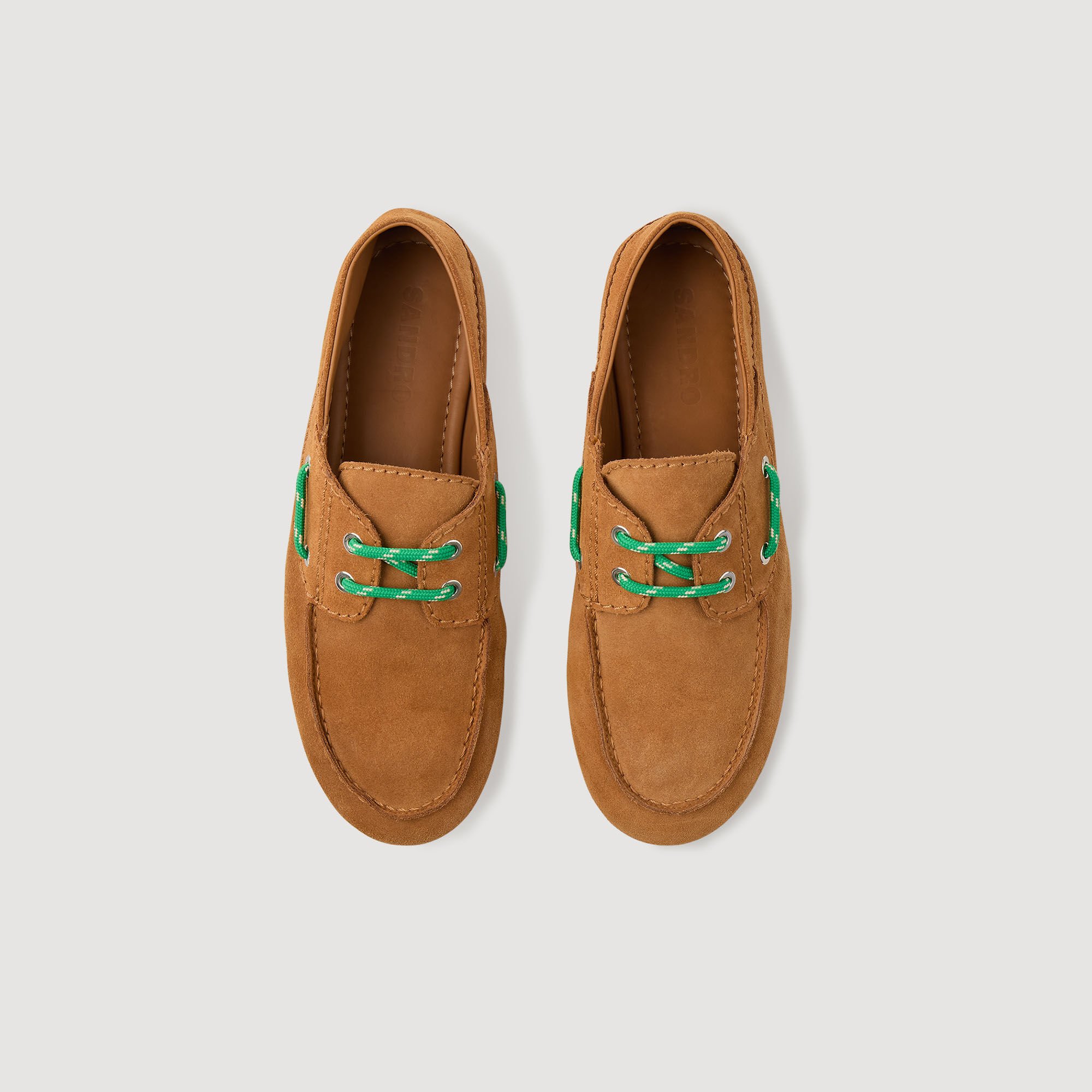 Mocassins boot van suède