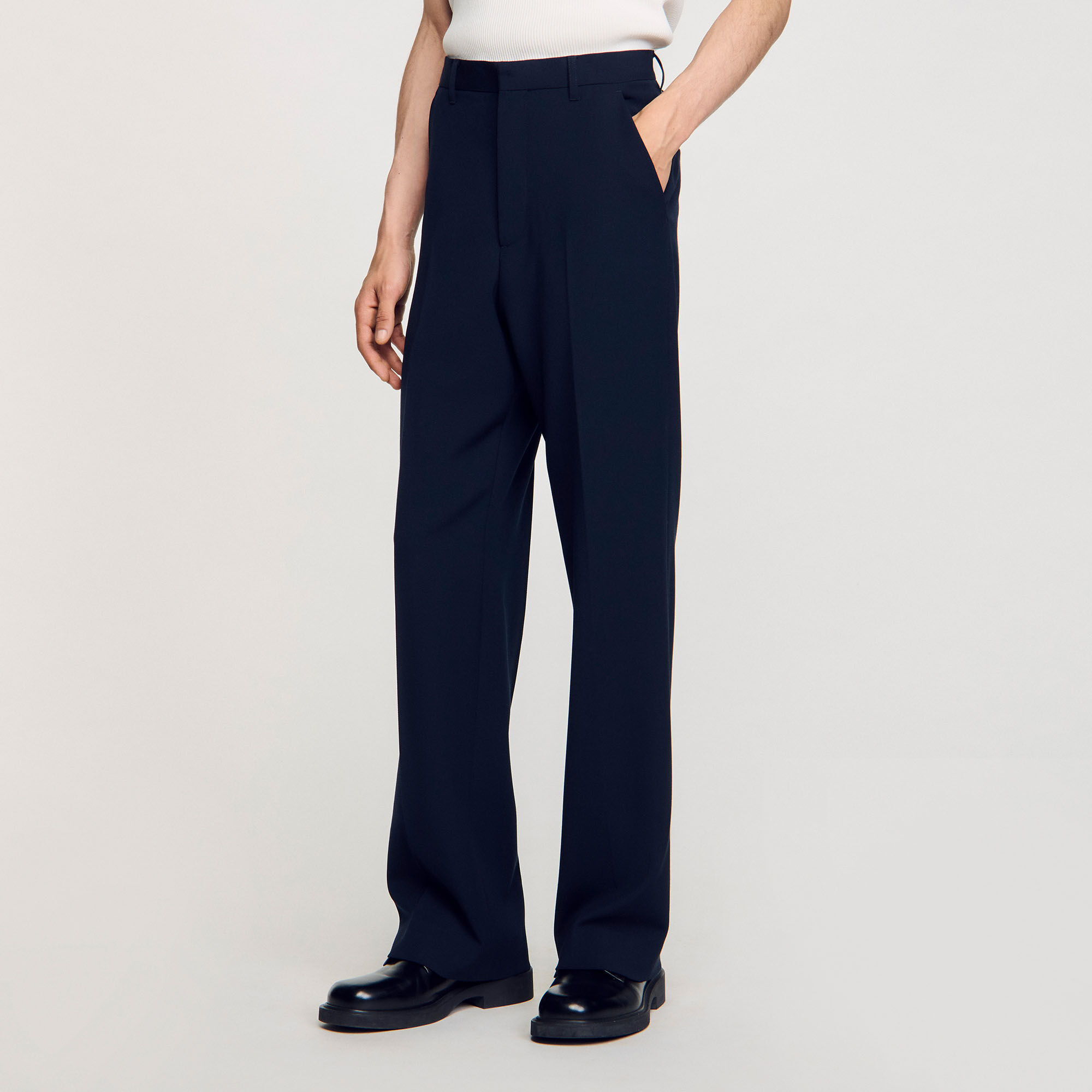 Pantalon kostuum wol