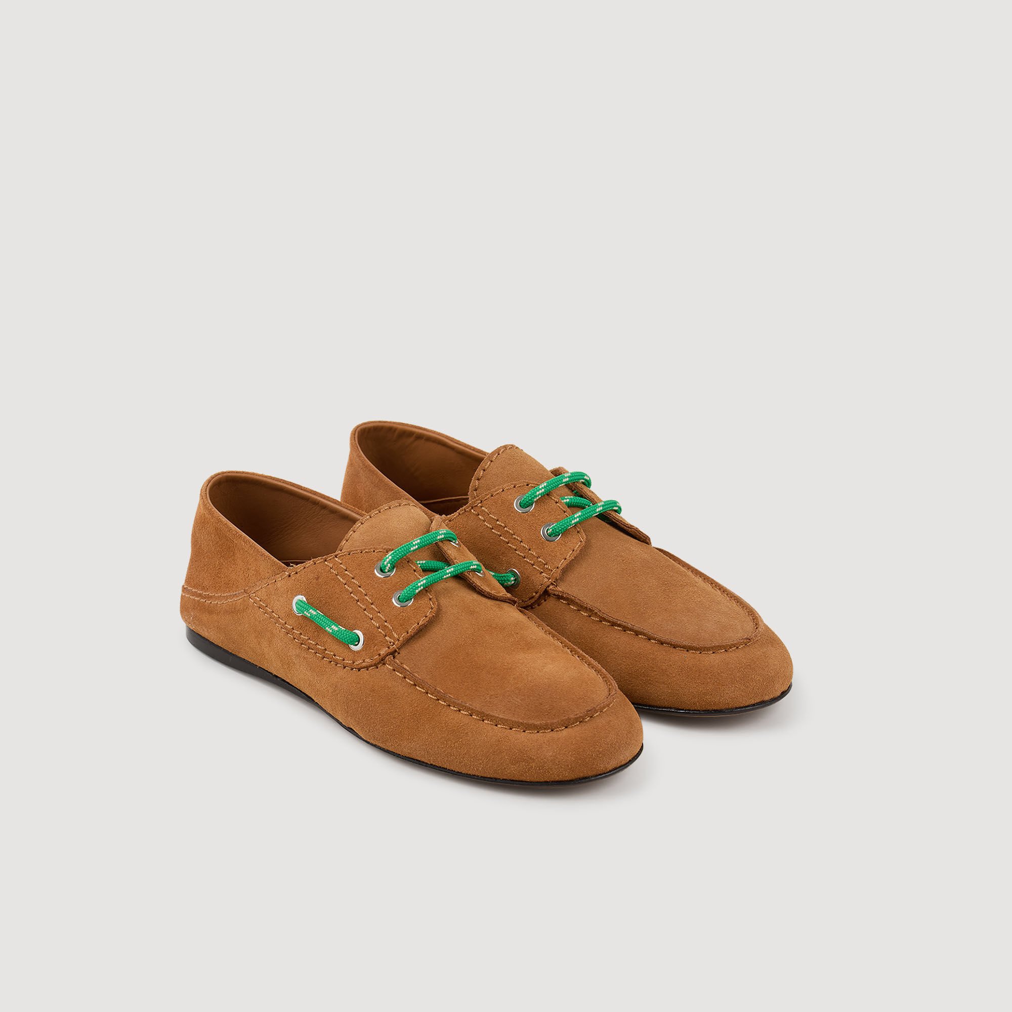 Mocassins boot van suède
