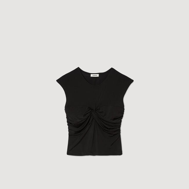 T-shirt gedrapeerd