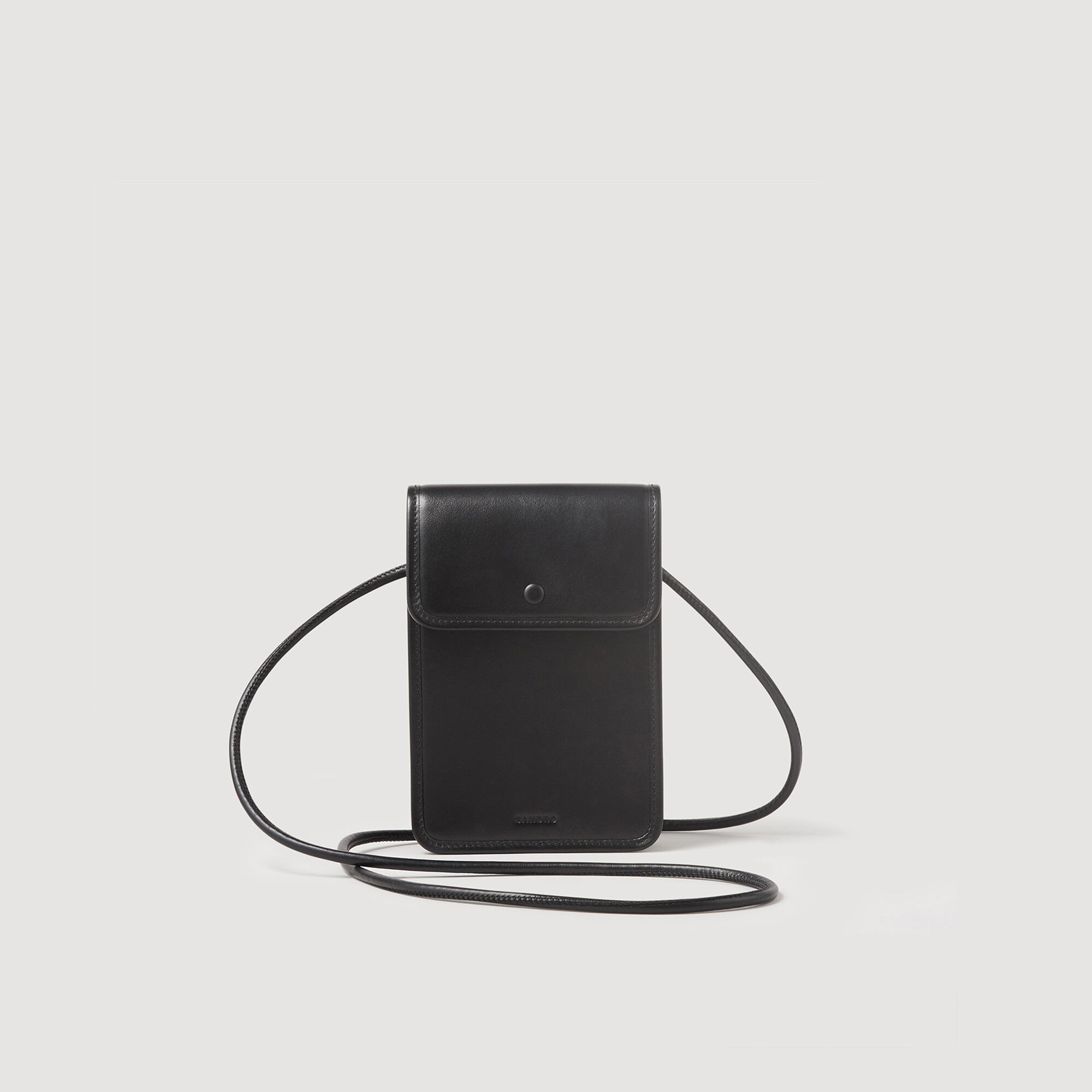 Kleine leren clutch