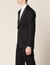 Sandro grain de poudre tuxedo jacket