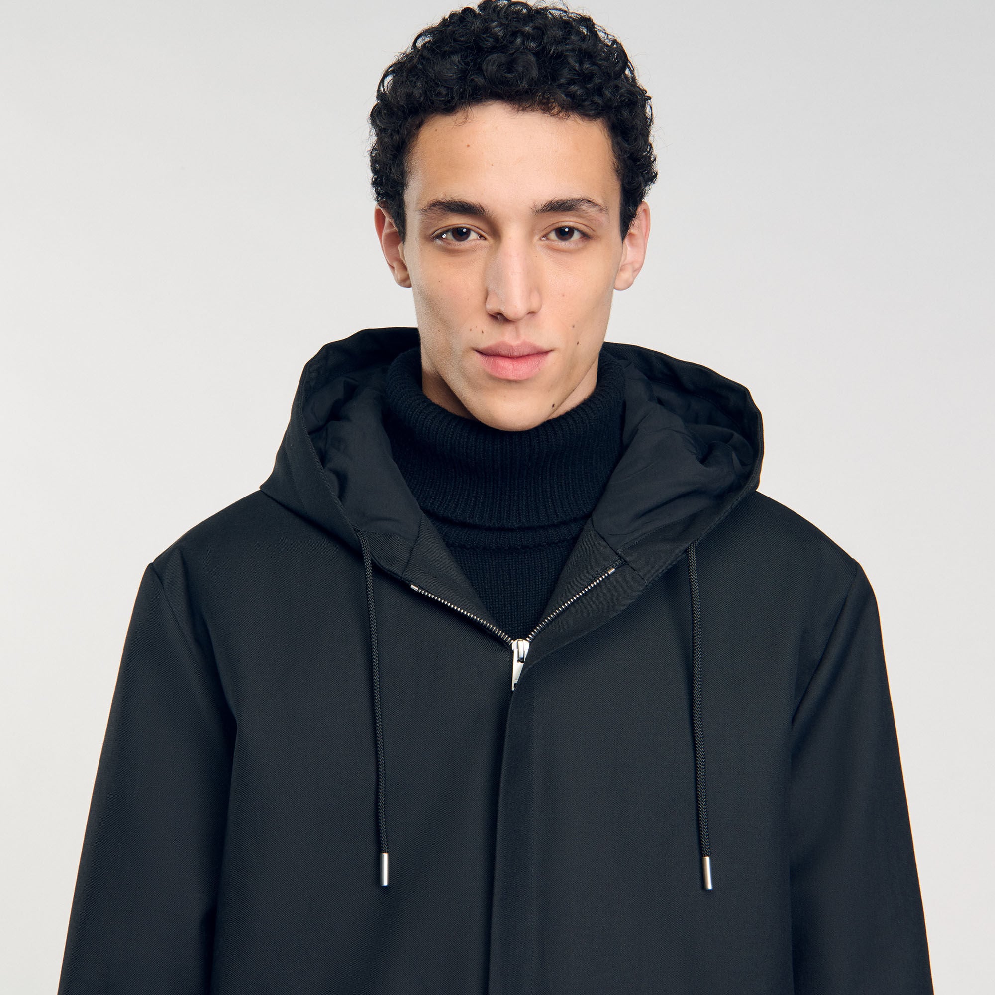 Gewatteerde parka met capuchon - Man | Sandro
