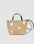 Tas raffia boodschappentas