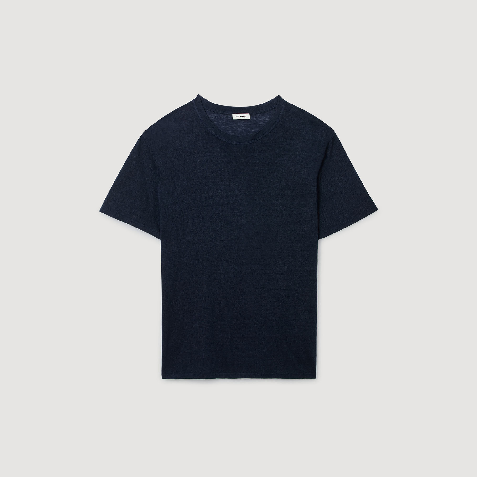 T-shirt van linnen