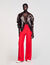 Pantalon met sierkoord