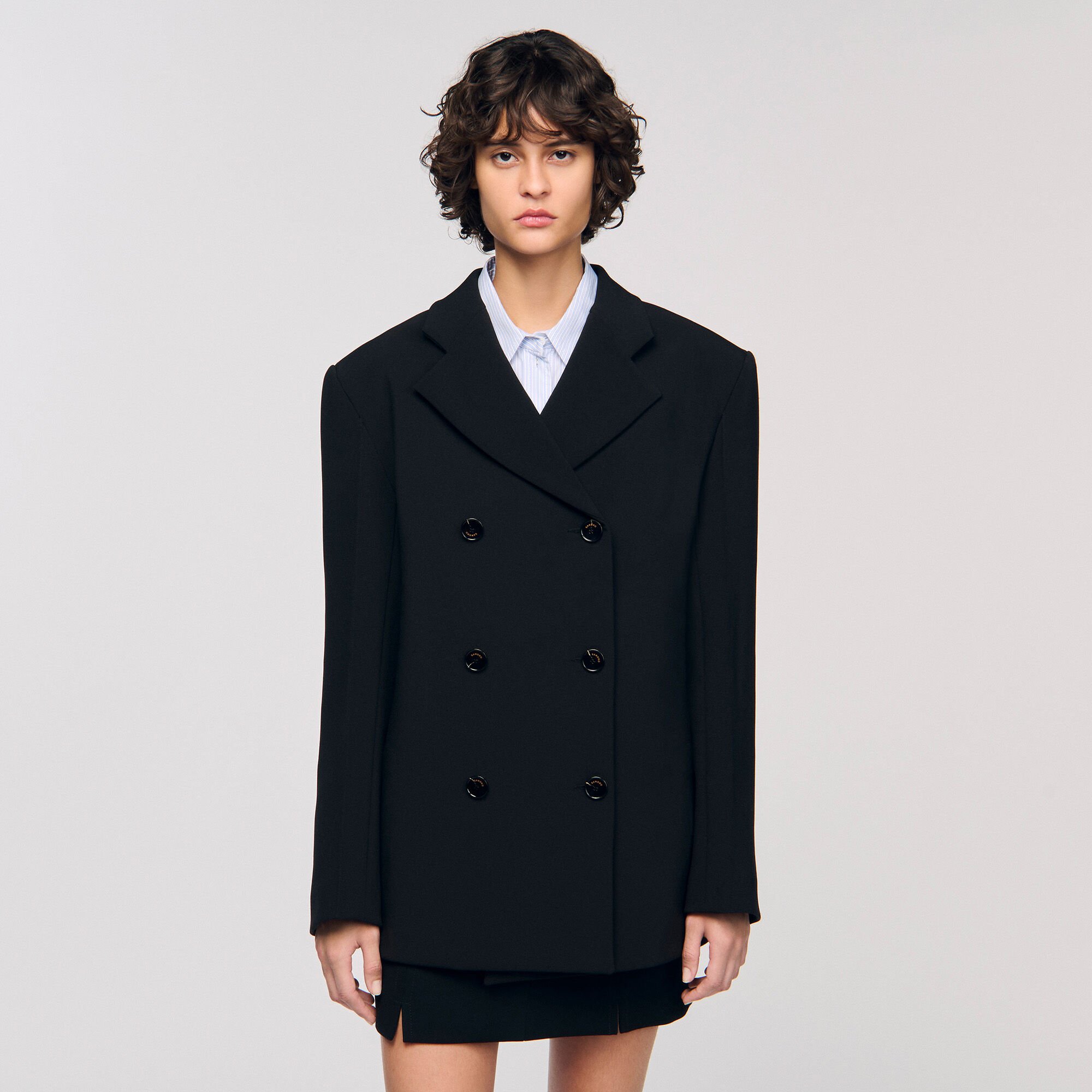 Gekruiste blazer