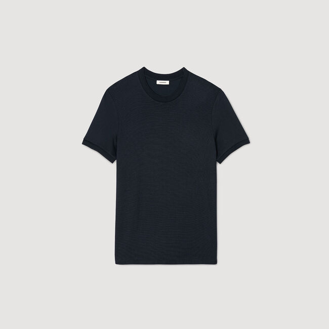 T-shirt met ronde hals
