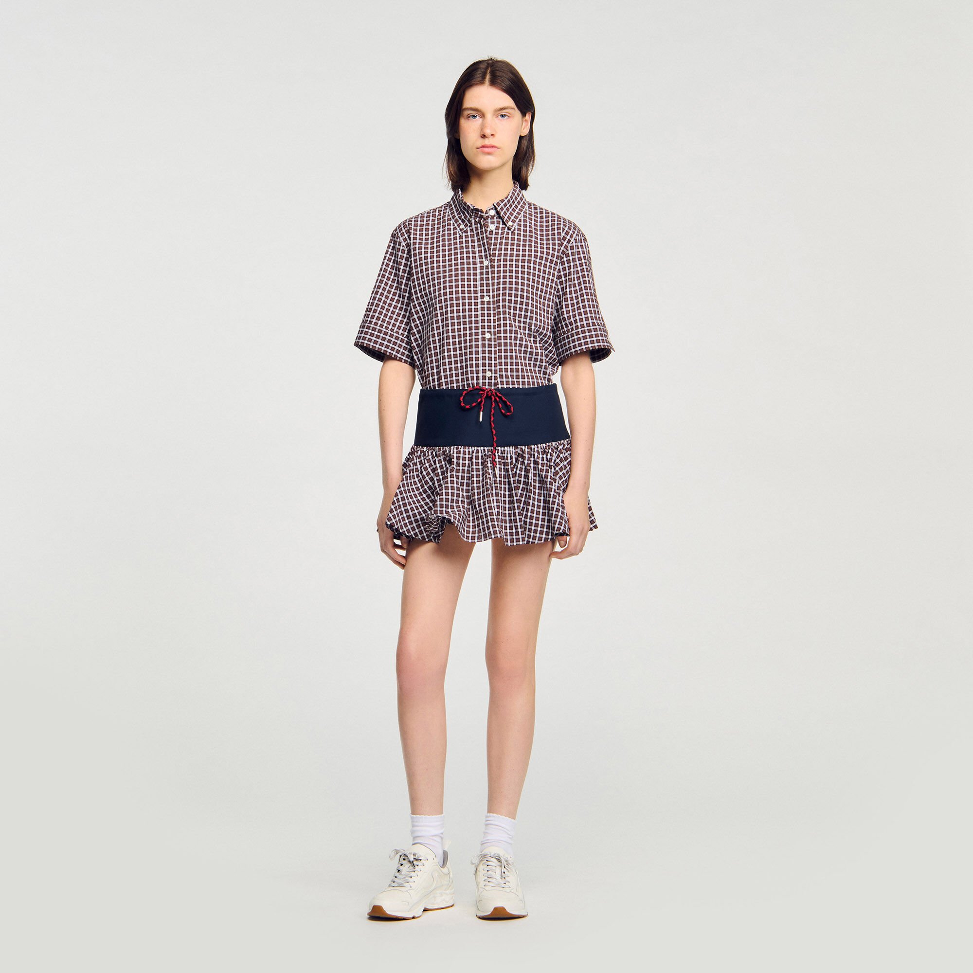 Skort geruit