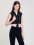 Overhemdblouse kort met stras