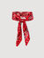 Foulard zijde bandana print