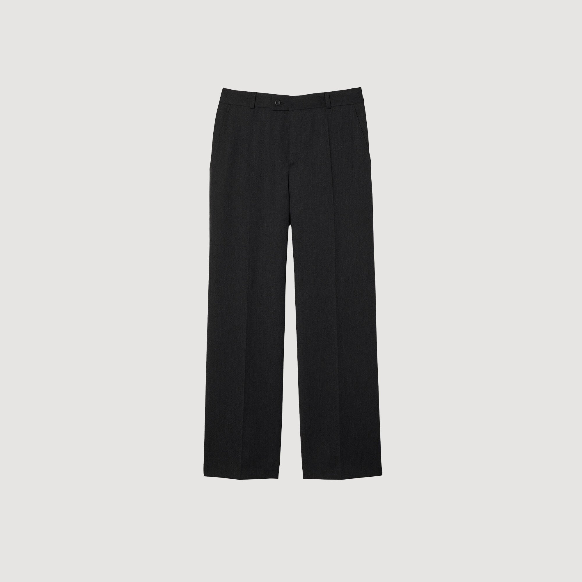 Pantalon van gemengde wol