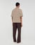 Overhemd cardigan met jacquard koord