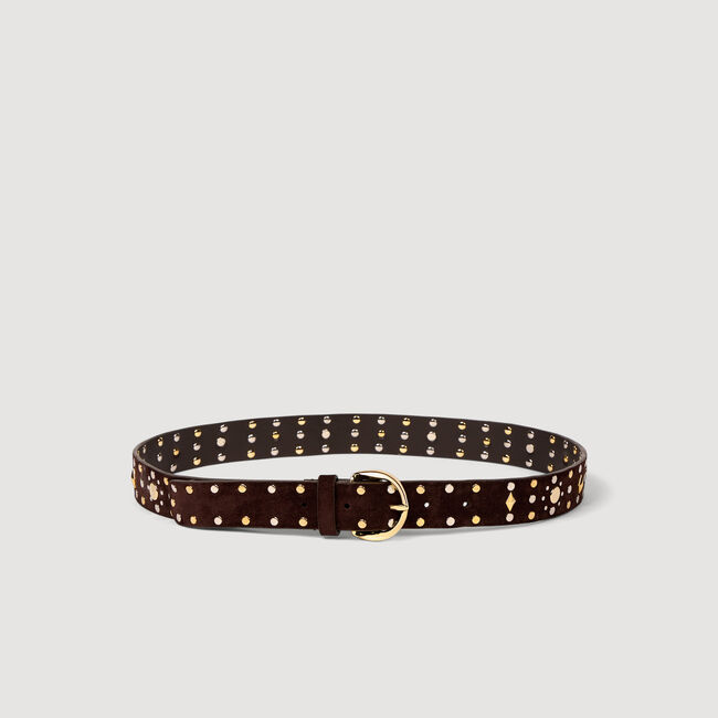 Su&egrave;de riem met studs