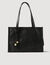 Shopper tote bag soepel leer