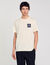 T-shirt met detail bloem