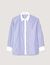 Overhemdblouse gestreept