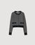 Cardigan vest geruit jacquard