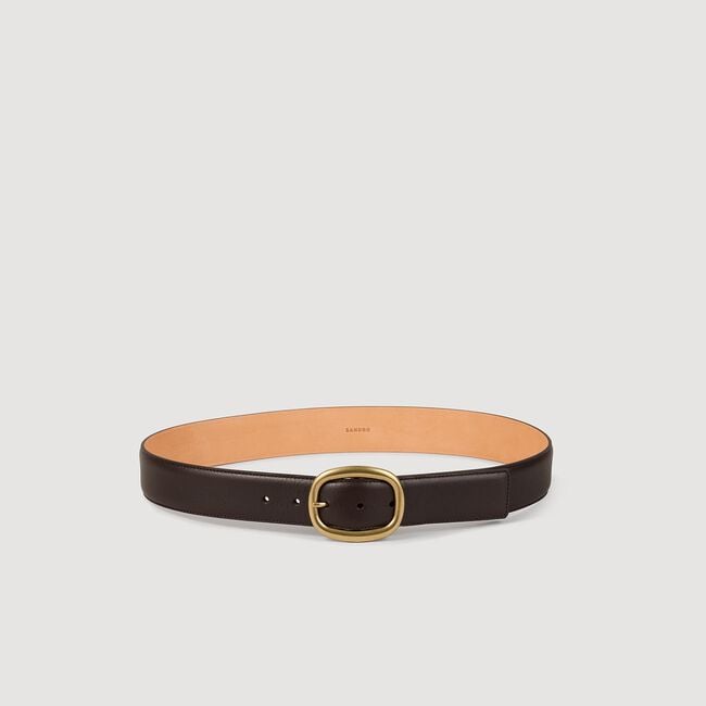 Leren riem