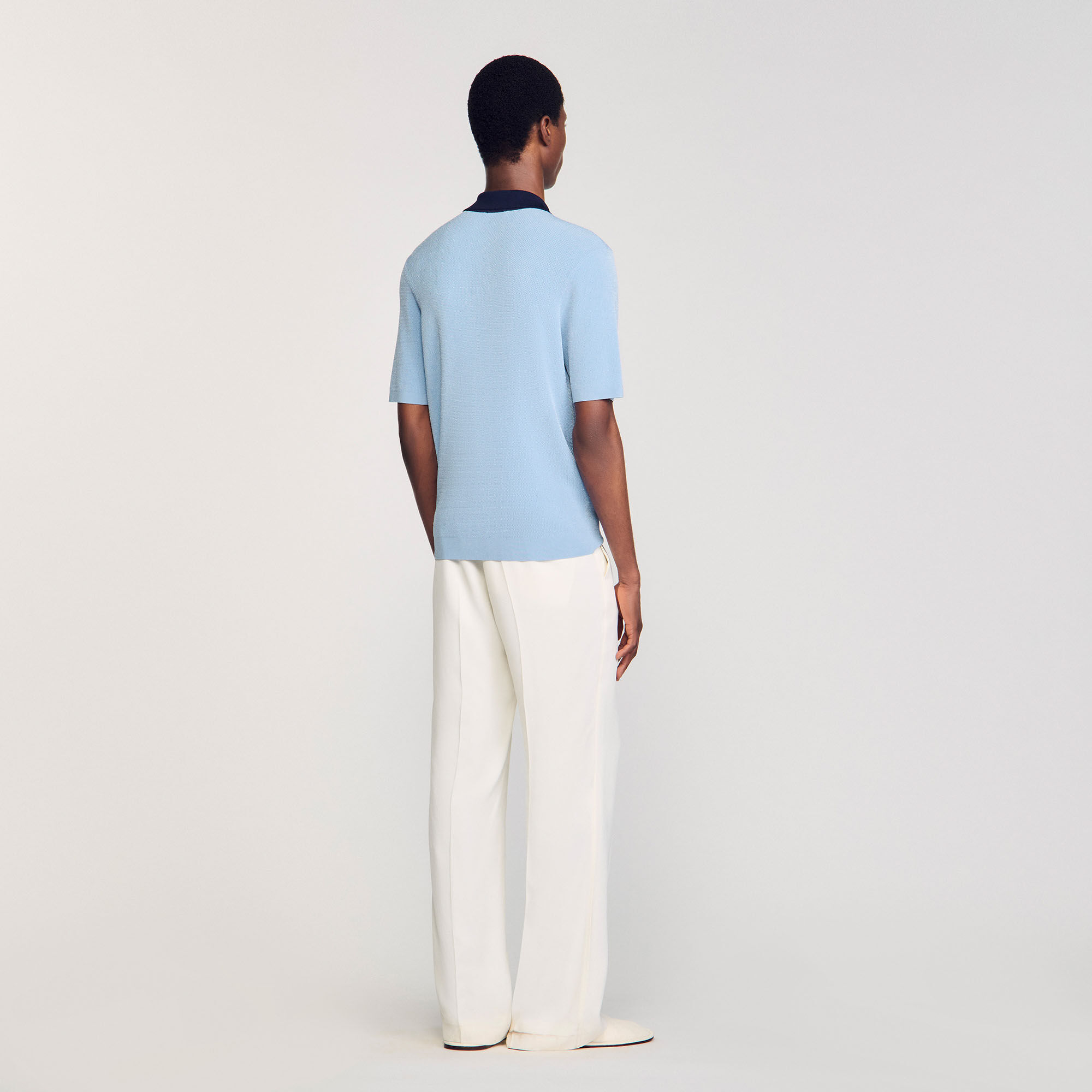 Tweekleurig poloshirt