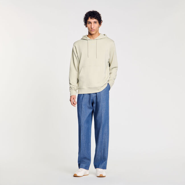 Hoodie met capuchon logo