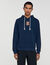 Sweatshirt met leren patch