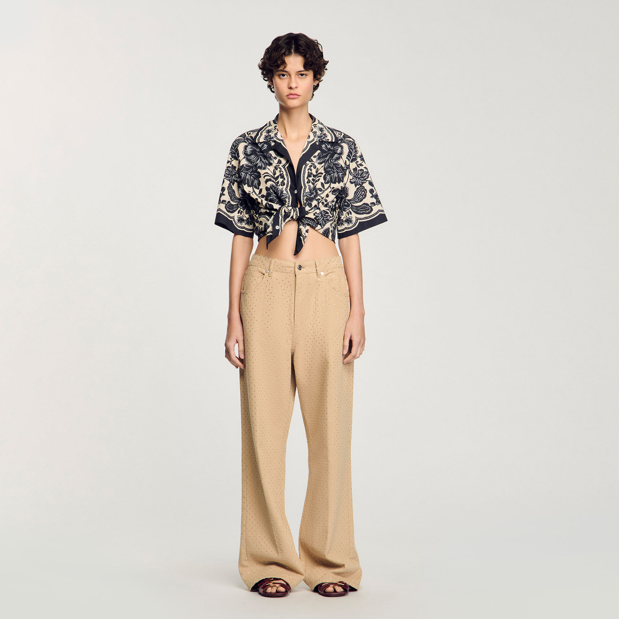 Jeans met stras