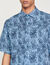 Oversized overhemd met print