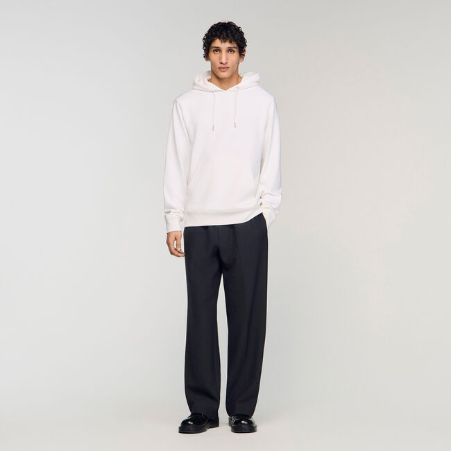 Hoodie met capuchon logo