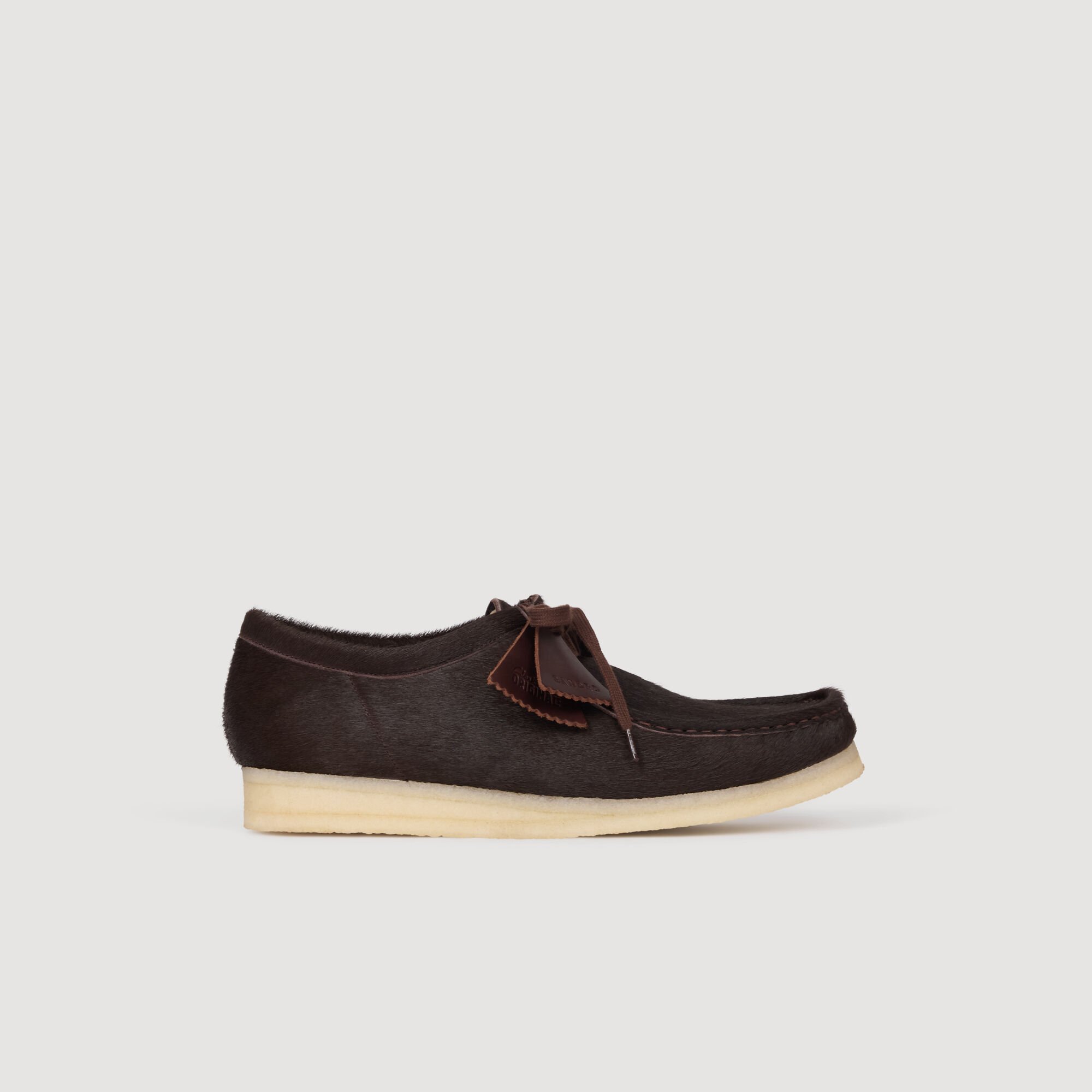 Derbies Wallabee™ ponyhair-effect