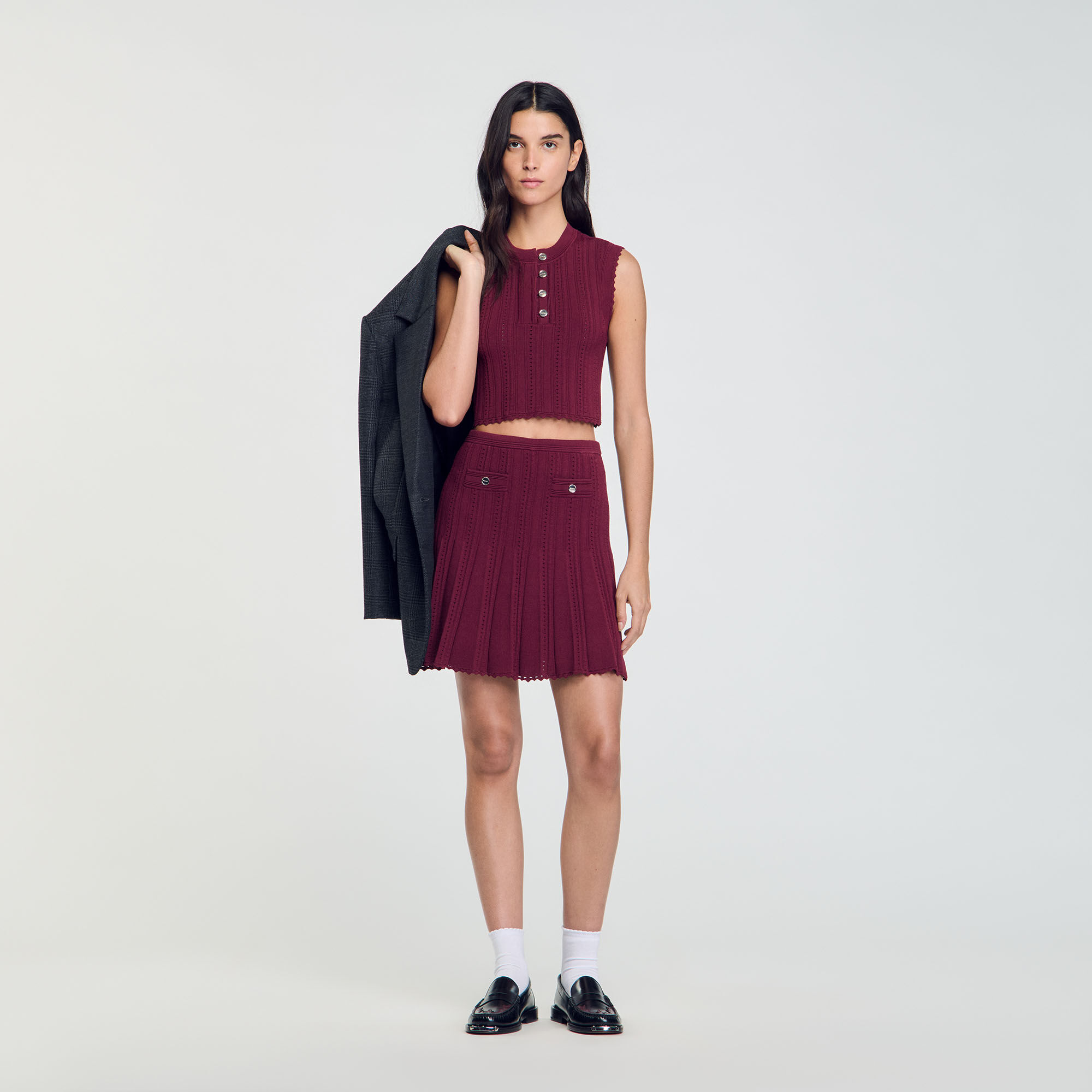 Tricot rokken voor dames Sandro Paris