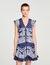 Korte jurk bandana print