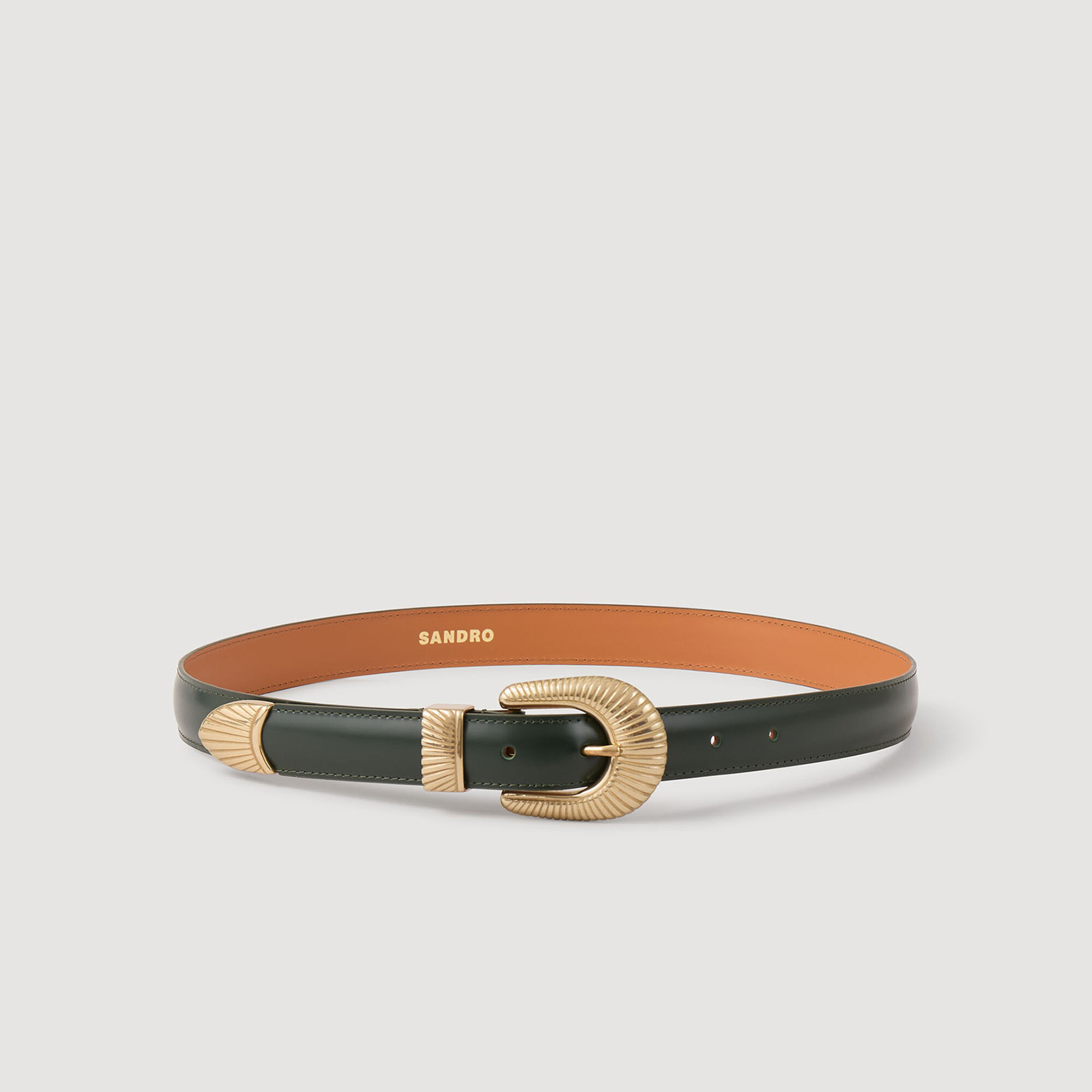 Leren riem