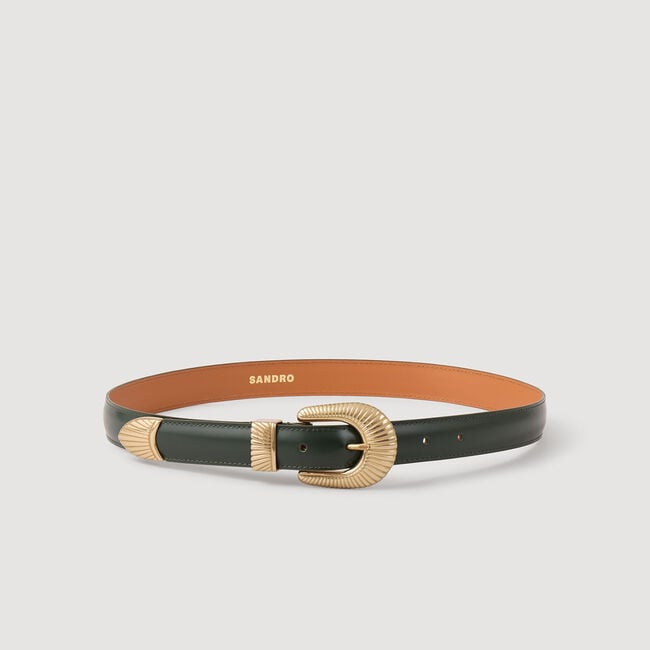 Leren riem