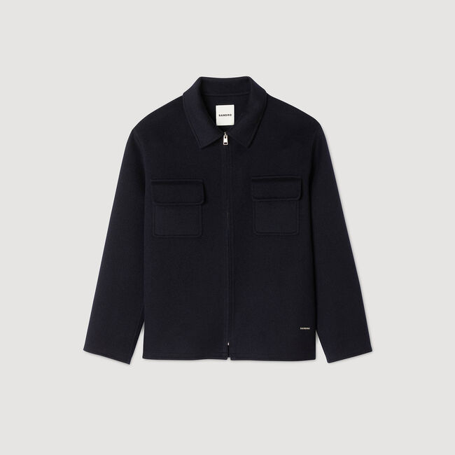 Overshirt met ritssluiting