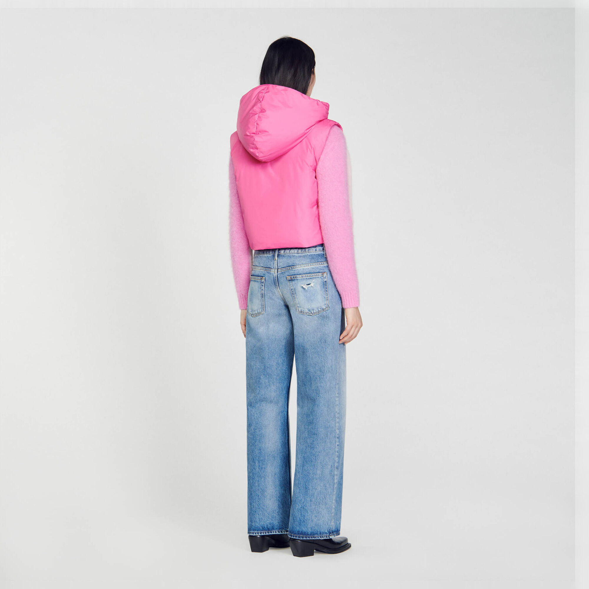 Donsjack zonder mouwen